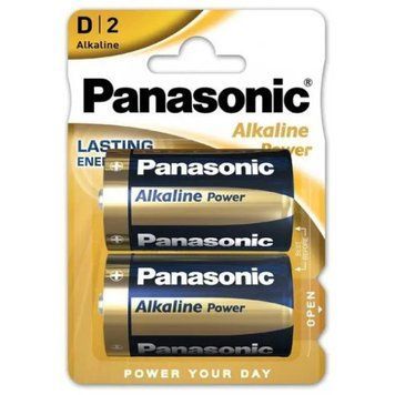 Батарейка Panasonic LR20 D Alkaline (2шт) 510715590 фото