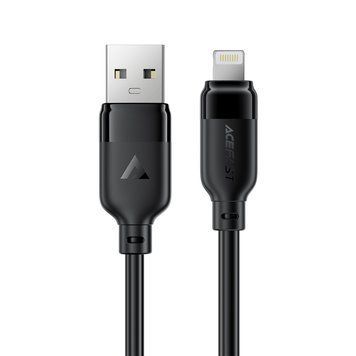 Кабель ACEFAST C16-02 TPU charging data cable USB-A to L Black 789908183 фото