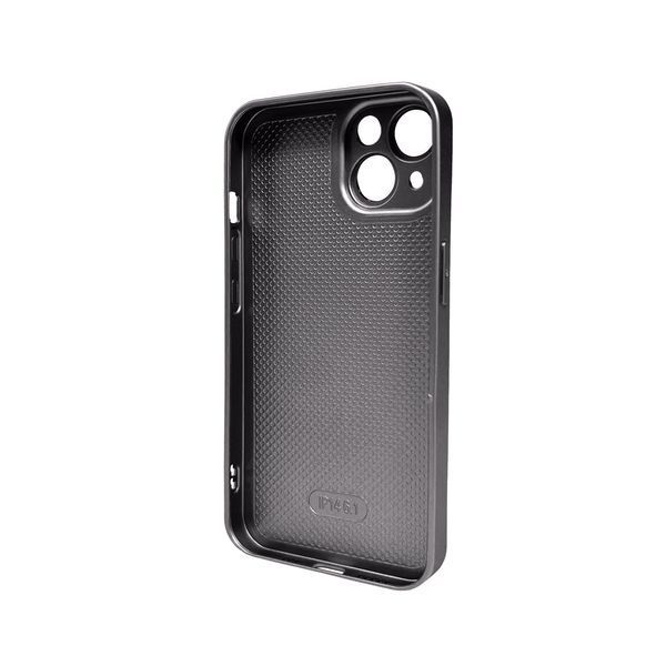 Чехол для смартфона AG Glass Matt Frame Color Logo for Apple iPhone 14 Titanium Grey 100488041 фото