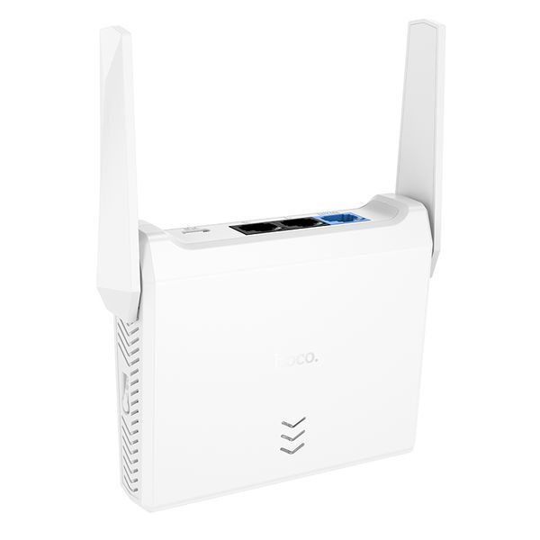 Маршрутизатор HOCO HI36 WiFi4 wireless router White 653474339 фото