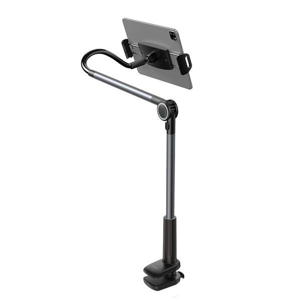 Держатель для мобiльного Baseus Otaku life rotary adjustment lazy holder Pro（Applicable for phone/ ipad) gray 921516569 фото