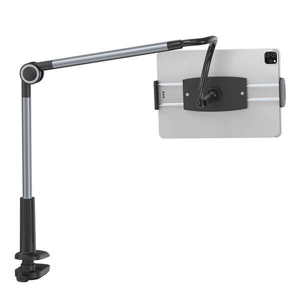 Держатель для мобiльного Baseus Otaku life rotary adjustment lazy holder Pro（Applicable for phone/ ipad) gray 921516569 фото