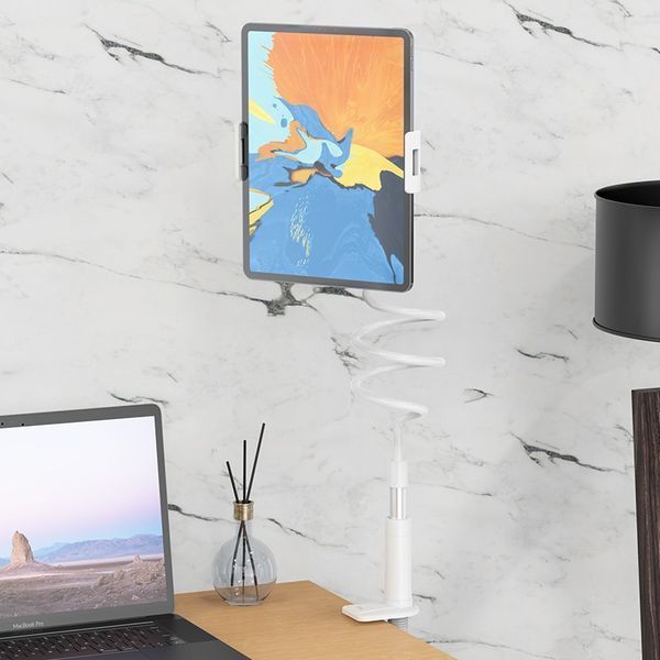Тримач для телефона HOCO PH24 Balu tablet PC stand Silver+White 211782308 фото