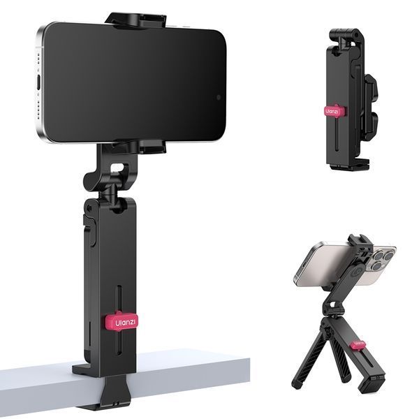 Тримач для телефону штатив Ulanzi MA89 MagLock Phone Holder Tripod Black 574007983 фото