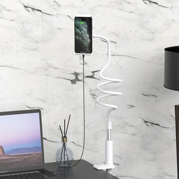 Тримач для телефона HOCO PH24 Balu tablet PC stand Silver+White 211782308 фото
