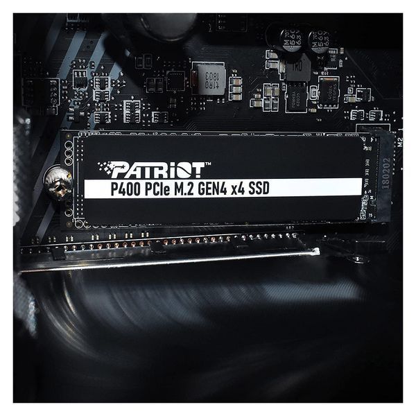 Накопитель SSD M.2 Patriot P400 Lite 1TB NVMe 1.4 2280 Gen 4x4, 2700/3500 3D TLC 751618467 фото