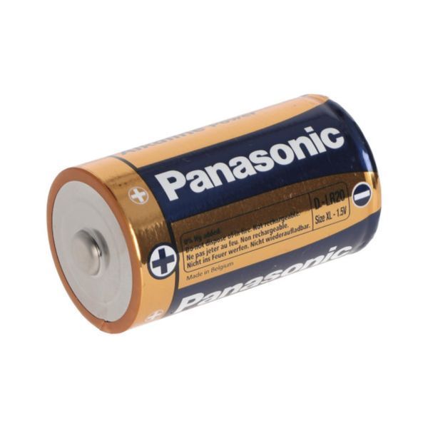 Батарейка Panasonic LR20 D Alkaline (2шт) 510715590 фото