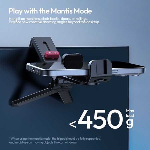 Тримач для телефону штатив Ulanzi MA89 MagLock Phone Holder Tripod Black 574007983 фото