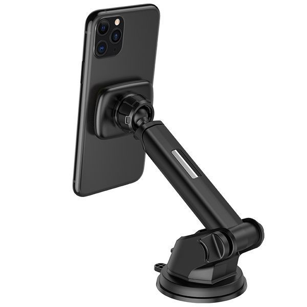 Автодержатель для телефона HOCO CA67 Sagittarius series stretch magnetic car holder Black 995765283 фото