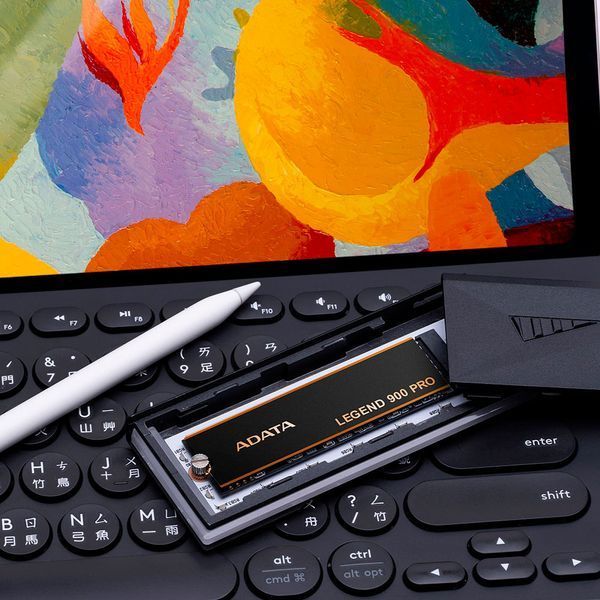 Накопитель SSD M.2 ADATA LEGEND 900 PRO 1TB 2280 PCIe Gen 4x4 3D NAND Read/Write: 7400/6000 MB/sec 442271249 фото