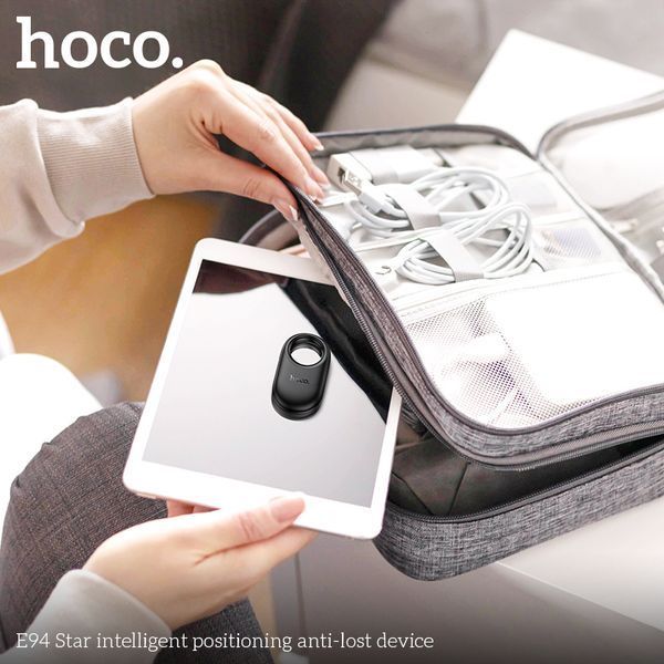 Трекер HOCO E94 Star intelligent positioning anti-lost device Obsidian Black 113499440 фото