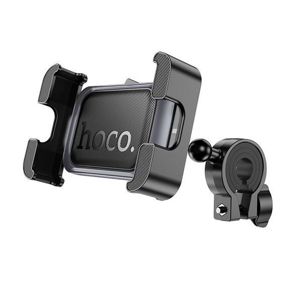 Вело/Мото держатель для телефона HOCO H82 Vista bicycle Motorcycle Universal holder Black Metal Gray 377676567 фото