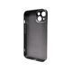 Чехол для смартфона AG Glass Matt Frame Color Logo for Apple iPhone 14 Titanium Grey 100488041 фото 2