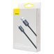 Кабель Baseus Crystal Shine Series Fast Charging Data Cable USB to iP 2.4A 2m Black 111762613 фото 2