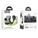 Автодержатель для телефона HOCO H27 Rock push-type car holder(center console) Black gray 487412033 фото 2