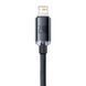 Кабель Baseus Crystal Shine Series Fast Charging Data Cable USB to iP 2.4A 2m Black 111762613 фото 5