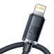 Кабель Baseus Crystal Shine Series Fast Charging Data Cable USB to iP 2.4A 2m Black 111762613 фото 1