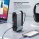 USB-хаб Baseus UnionJoy 17-Port Triple-Display Docking Station Space Grey（USB-C to HDMI4K@60Hz*2+DP4K@60Hz*1+USB3.0*3+USB-C3.0*2+USB2.0*2+PD*1+PC*1+ 398257127 фото 12