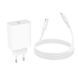 Мережевий зарядний пристрій BOROFONE BA107A Stellar single port PD30W charger set (C to iP) (EU) White 140831709 фото 7