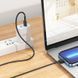 Кабель HOCO X83 USB to iP 2.4A, 1m, PVC, PVC connectors, Black 533489002 фото 5