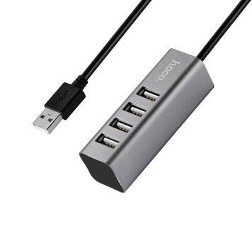 USB-хаб HOCO HB1 4USB Line machine Tarnish 624005533 фото