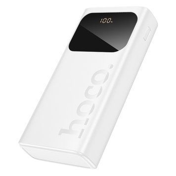 Зовнішній акумулятор HOCO J144A Hymn power bank(30000mAh) White 287635592 фото