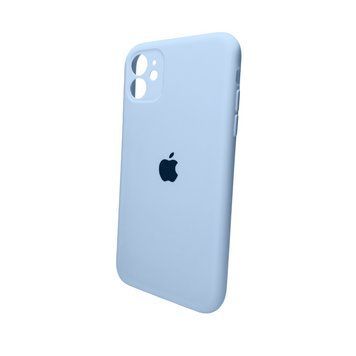 Чохол для смартфона Silicone Full Case AA Camera Protect for Apple iPhone 11 Pro Max кругл 27,Mist Blue 215029956 фото
