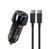 Автомобільний зарядний пристрій WUW-T103C PD 30W +QC 3.0 18W black 907325429 фото