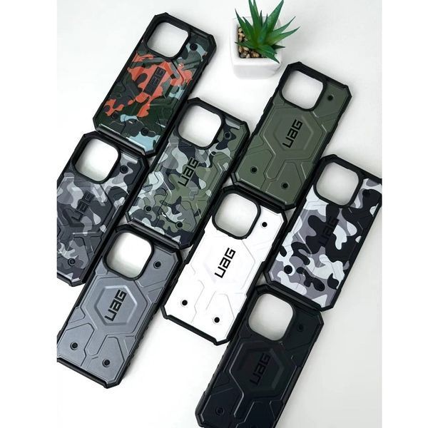 Чохол для смартфона UAG AAA Pathfinder Mag for Apple iPhone 16 Pro Army White 915216046 фото