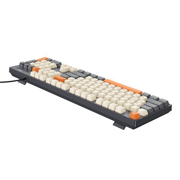 Клавіатура HOCO GM61 Murphy 3-color wired keyboard(Ukrainian version) star gray 108891285 фото