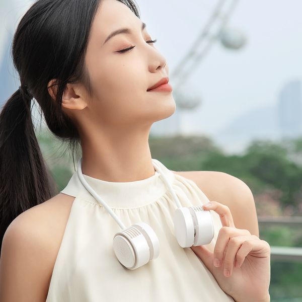 Вентилятор WIWU Twins Neck Fan Wi-FS014 White 679706823 фото