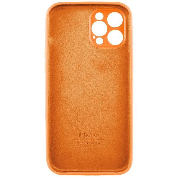 Чохол для смартфона Silicone Full Case AA Camera Protect for Apple iPhone 12 Pro Max 52,Orange 555280042 фото