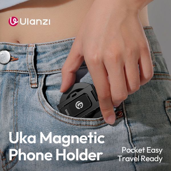 Тримач для телефону Ulanzi MA50 Uka Magnetic Phone Holder Black 699087035 фото