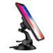 Автодержатель для телефона HOCO CA28 Happy journey series suction cup magnetic car holder Black 106366111 фото 7