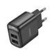 Сетевое зарядное устройство HOCO C141A Smart dual-port charger White 172302844 фото 3