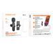 Бездротова мікрофонна система BOROFONE BFK12 Trophy lavalier (Lightning) Black 104942762 фото 9