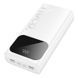 Зовнішній акумулятор HOCO J144A Hymn power bank(30000mAh) White 287635592 фото 3