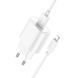 Сетевое зарядное устройство с кабелем HOCO C109A(10.5W) Fighter single port charger set(iP) White 896058919 фото 6
