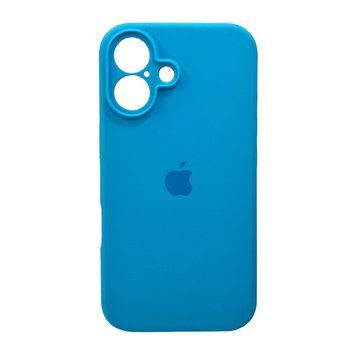 Чохол для смартфона Silicone Full Case AA Camera Protect for Apple iPhone 16 44,Light Blue 111051308 фото