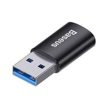 Адаптер Baseus Ingenuity Series Mini OTG Adaptor USB 3.1 to Type-CBlack 275163296 фото