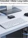 USB-хаб UGREEN CR113 USB 3.0 Hub 1m (Black) (UGR-20291) 866777844 фото 4