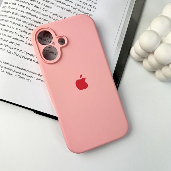 Чехол для смартфона Silicone Full Case AA Camera Protect for Apple iPhone 16 41,Pink 654454060 фото