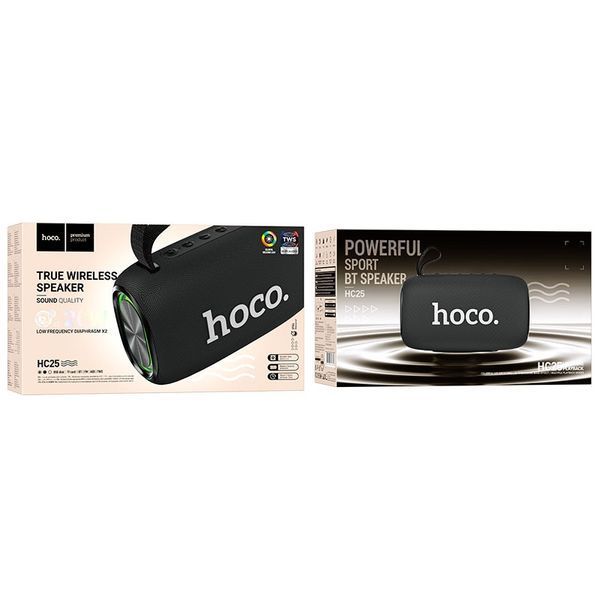 Портативная колонка HOCO HC25 Radiante sports BT speaker, 10W*2, Black 307941242 фото