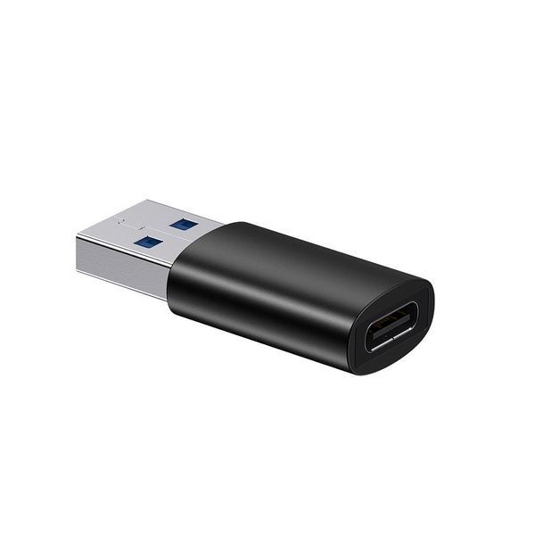 Адаптер Baseus Ingenuity Series Mini OTG Adaptor USB 3.1 to Type-CBlack 275163296 фото