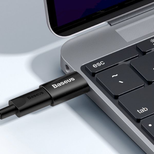Адаптер Baseus Ingenuity Series Mini OTG Adaptor USB 3.1 to Type-CBlack 275163296 фото