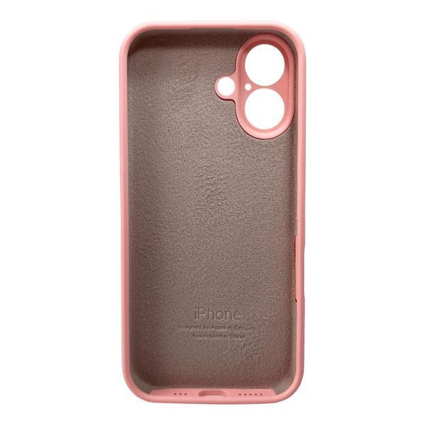 Чехол для смартфона Silicone Full Case AA Camera Protect for Apple iPhone 16 41,Pink 654454060 фото