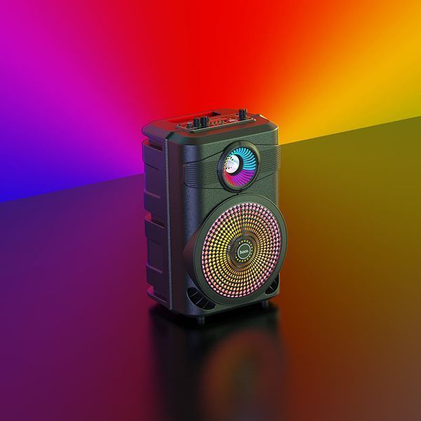 Портативная колонка HOCO BS46 Mature outdoor BT speaker, 10W, Black 498481162 фото
