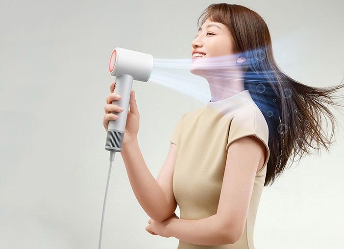 Фен Xiaomi Mijia High Speed Hair Dryer H501 SE White + (переходник на EU розетку) 459152458 фото