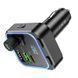 АЗП з FM-модулятором BOROFONE BC53 Highway PD20W+QC3.0 car BT FM transmitter 18W Black 148594783 фото 5