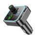 АЗП з FM-модулятором BOROFONE BC53 Highway PD20W+QC3.0 car BT FM transmitter 18W Black 148594783 фото 7